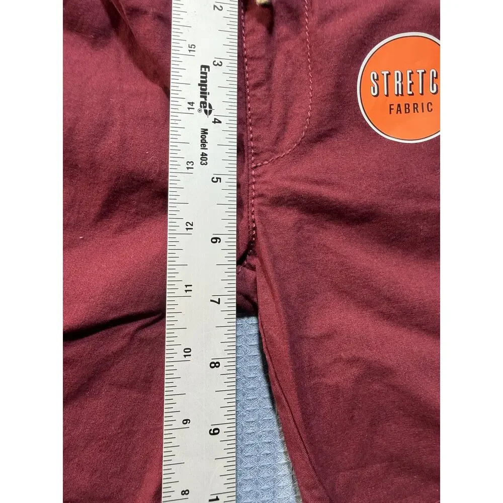 The Children's Place Stretch Fabric Pants Boys Sz 4 Red‎ Brand New